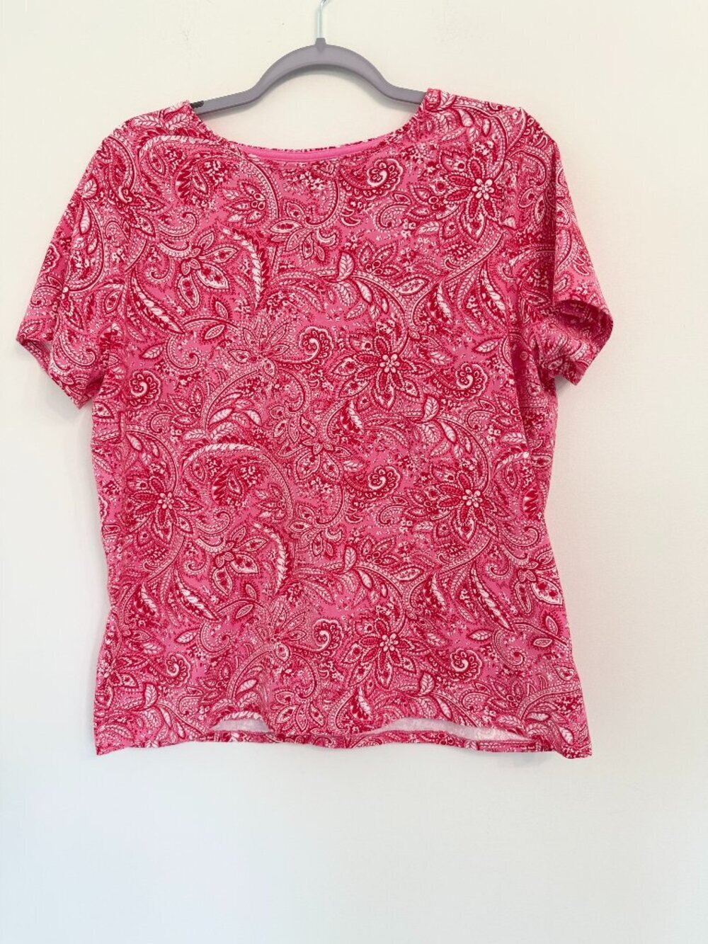 🌸 Talbots Paisley Print Tee 🌸